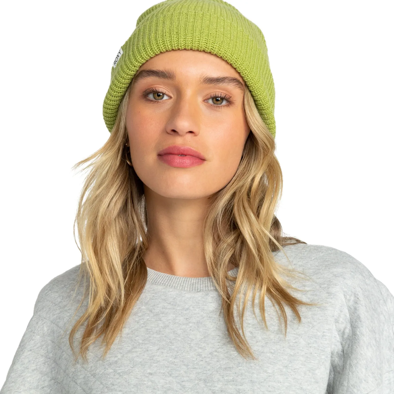 Roxy Womens Island Fox Knitted Cuffed Beanie