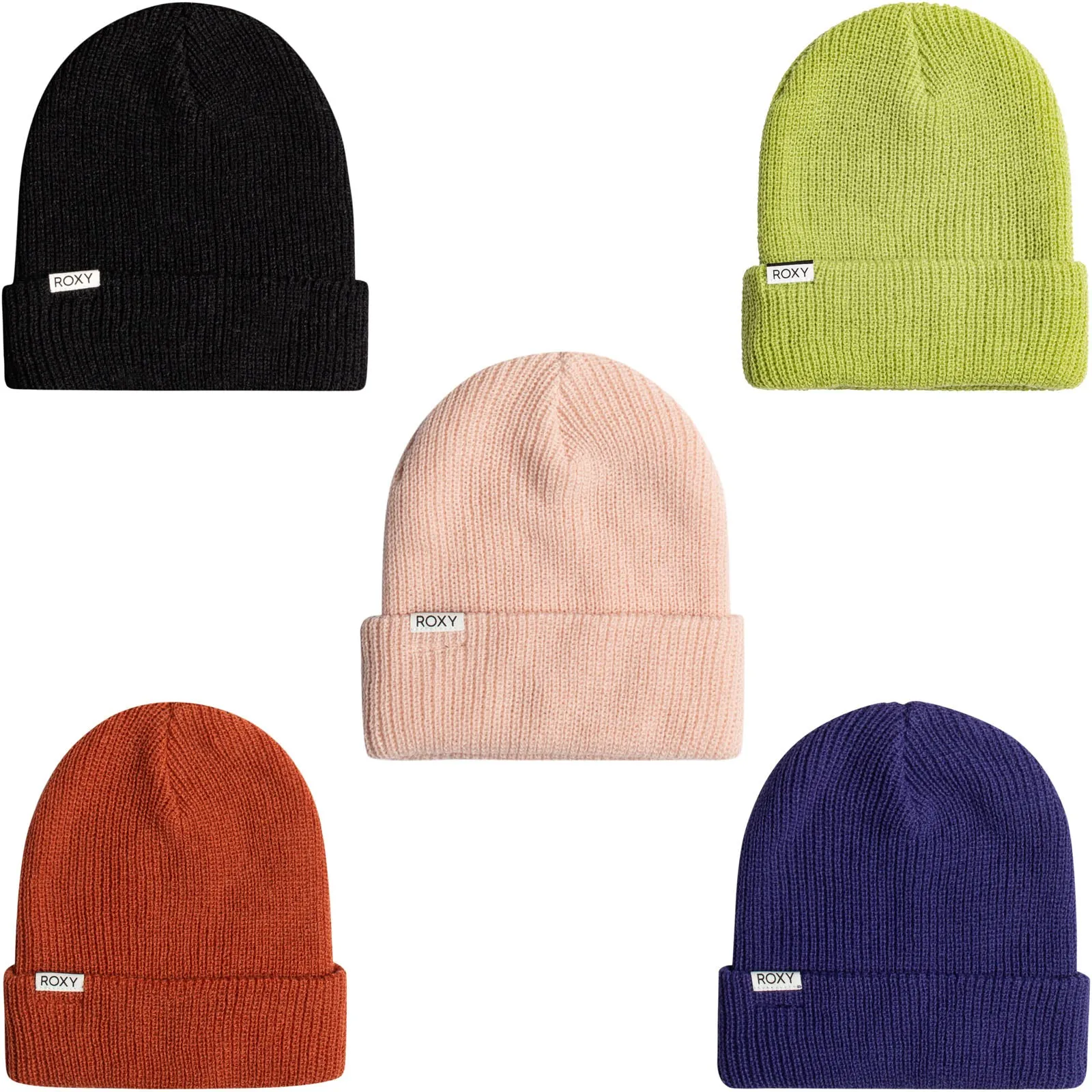 Roxy Womens Island Fox Knitted Cuffed Beanie