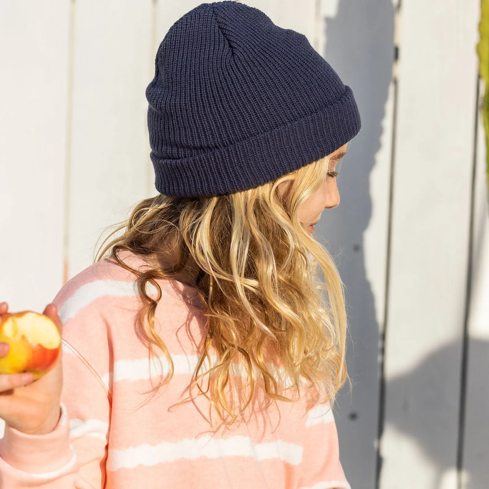 Roxy Womens Island Fox Knitted Cuffed Beanie