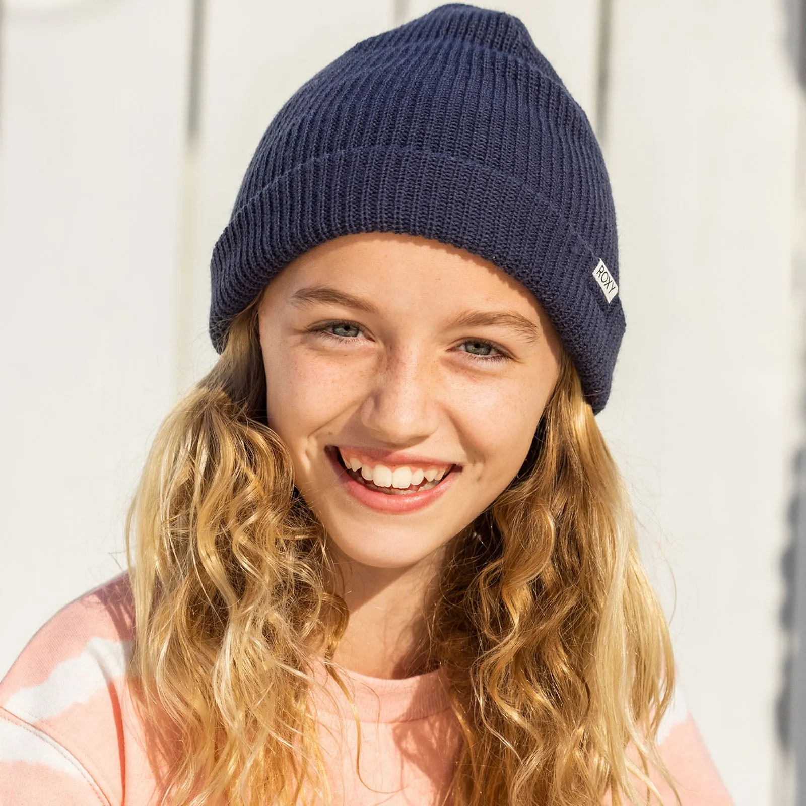 Roxy Womens Island Fox Knitted Cuffed Beanie