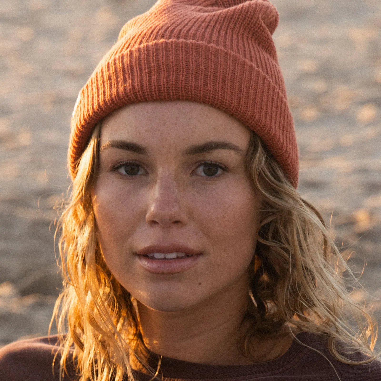 Roxy Womens Island Fox Knitted Cuffed Beanie