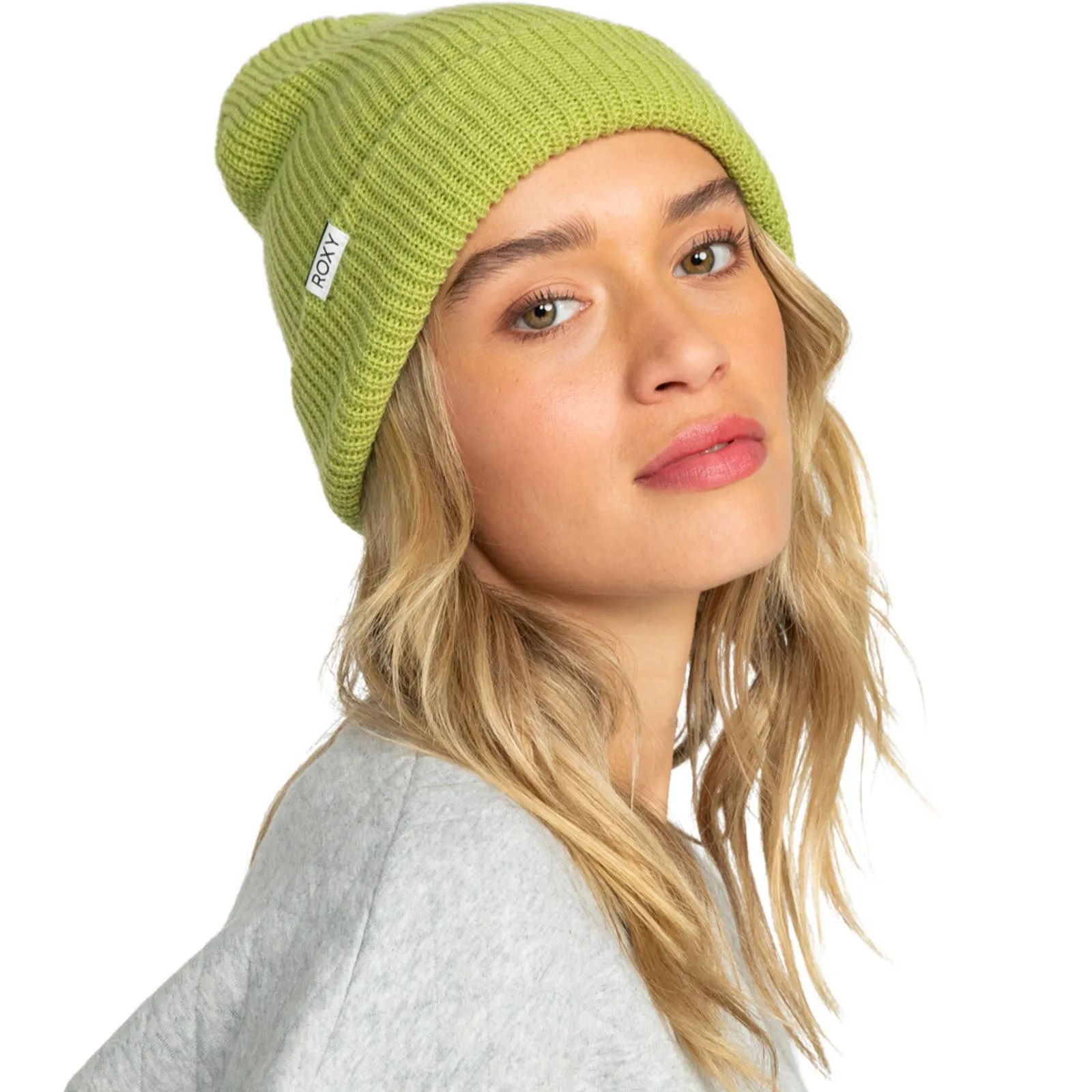 Roxy Womens Island Fox Knitted Cuffed Beanie