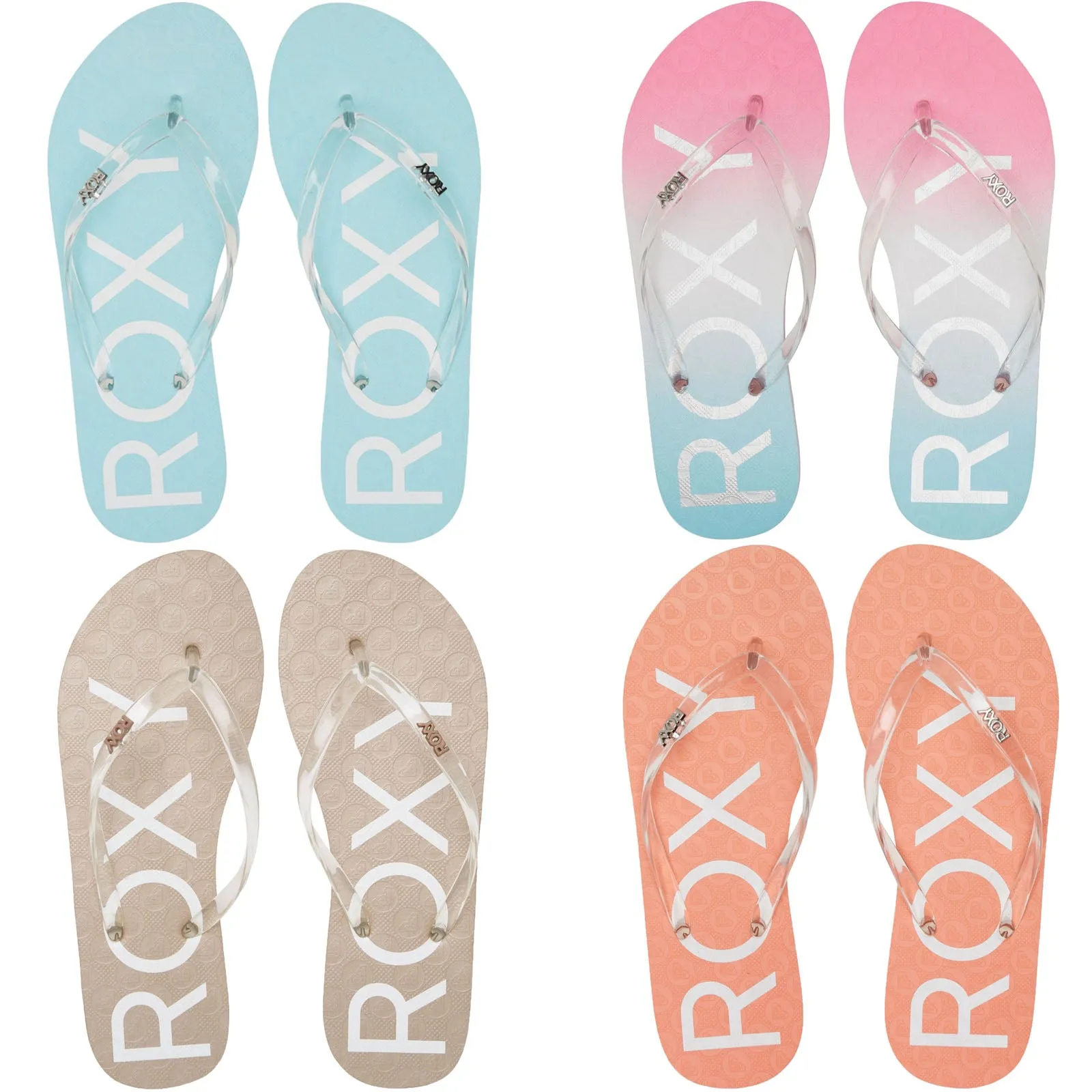 Roxy Womens Viva Jelly Flip Flops