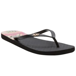 Roxy Womens Viva Printed Flip Flops