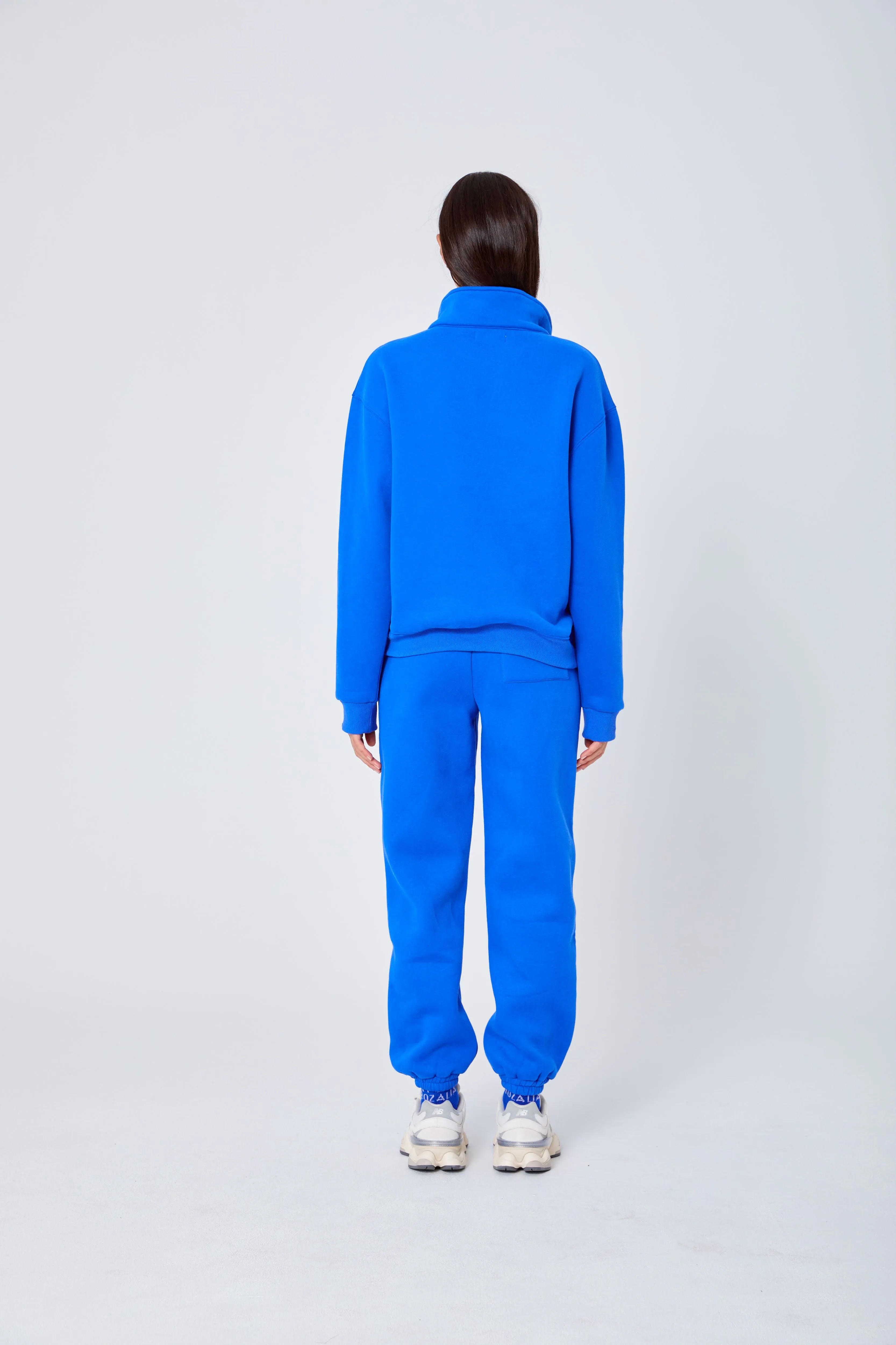 ROZALIA x ATOIR Womens The Collar Jumper Cobalt