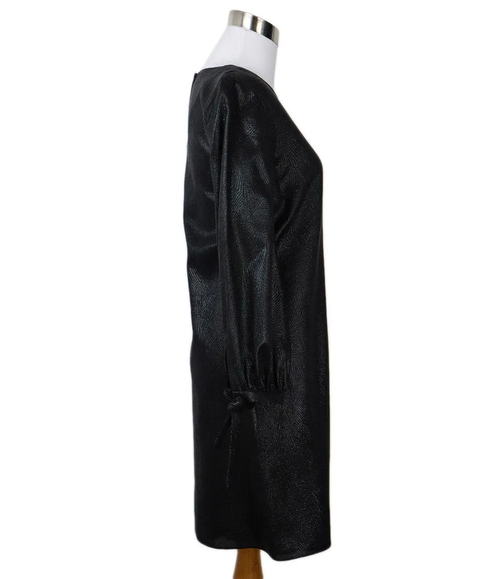 Saint Laurent Black Silk Mini Dress sz 4