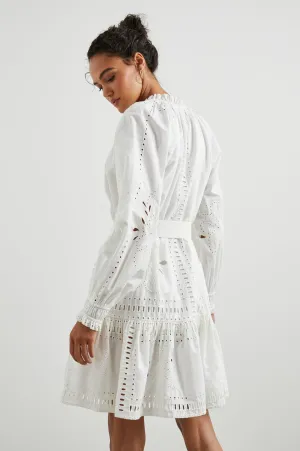 SAYLOR DRESS - WHITE Rails