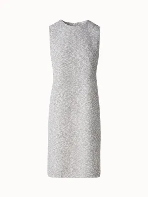 Sheath Dress in Cotton Tweed 
