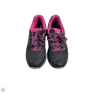 Shoes Athletic By Asics In Black & Pink, Size: 6