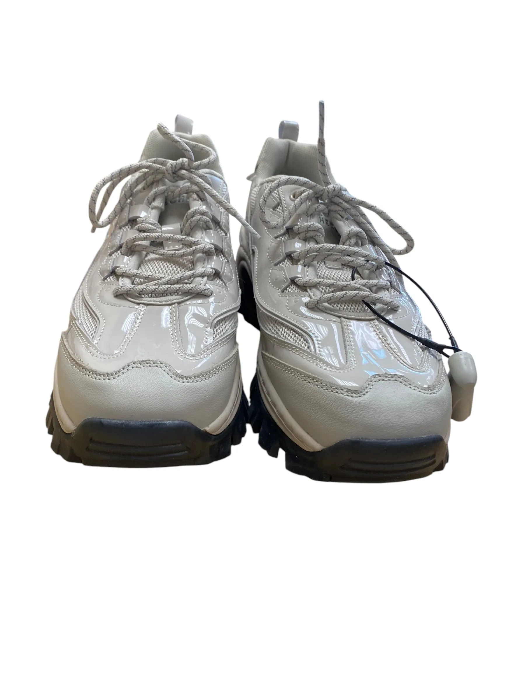 Shoes Athletic By Skechers In Grey, Size: 10