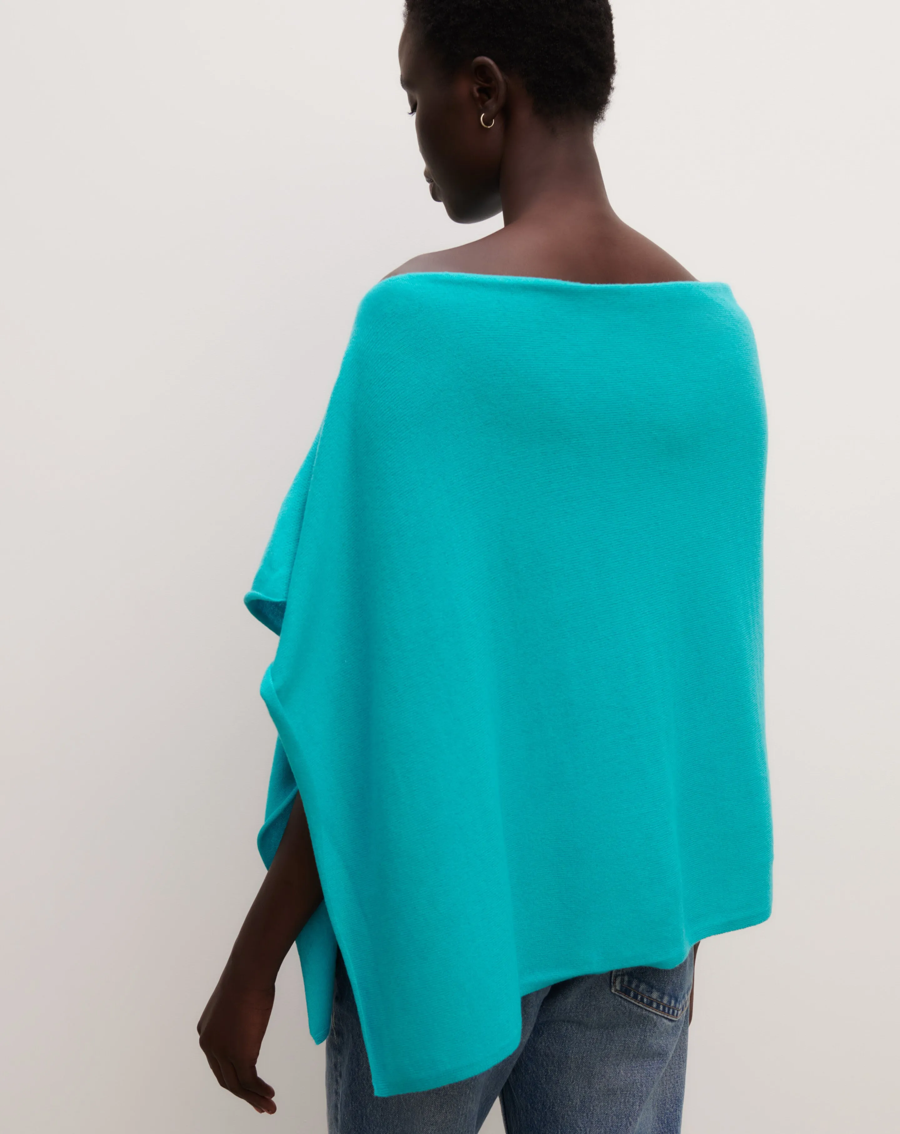 Short poncho Eric Bompard