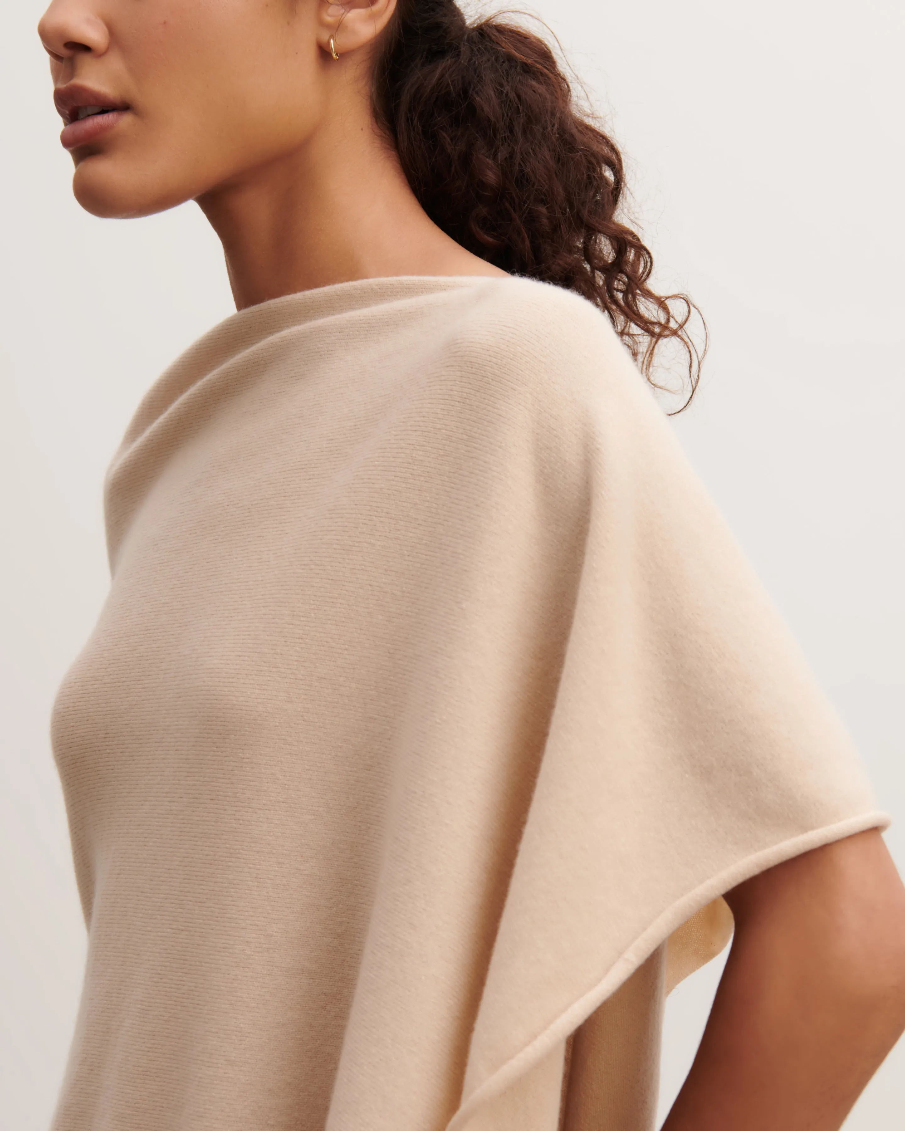 Short poncho Eric Bompard