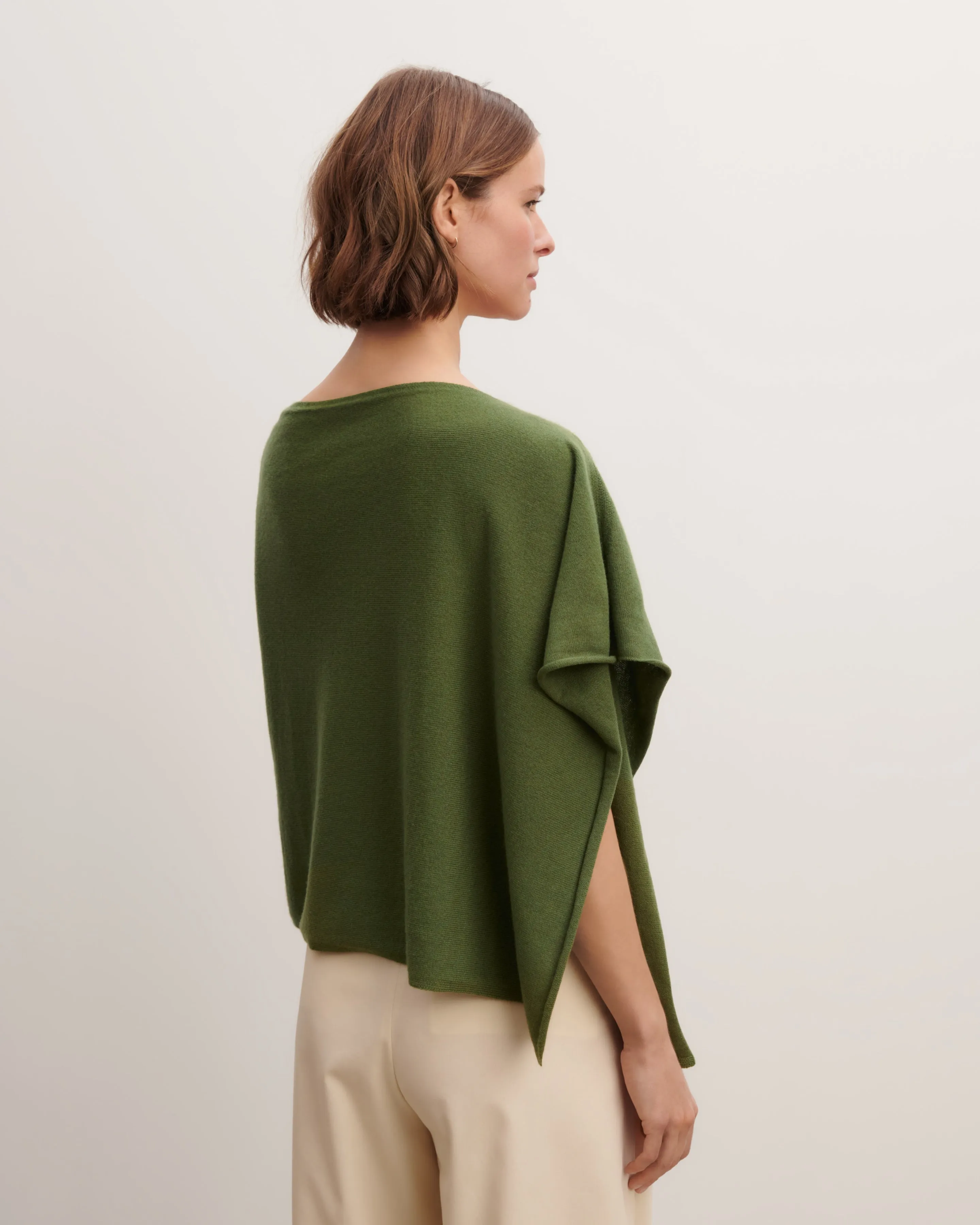 Short poncho Eric Bompard