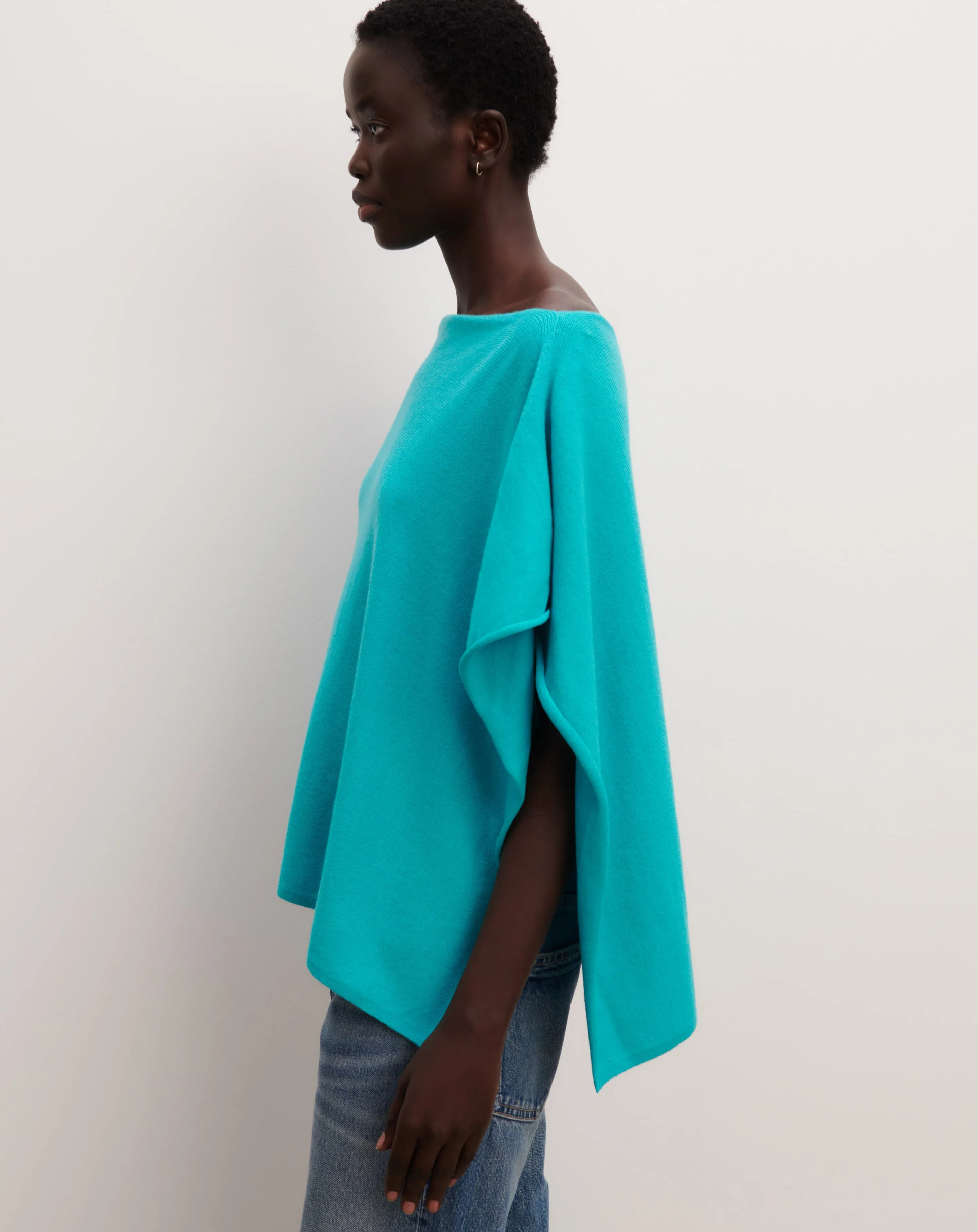 Short poncho Eric Bompard