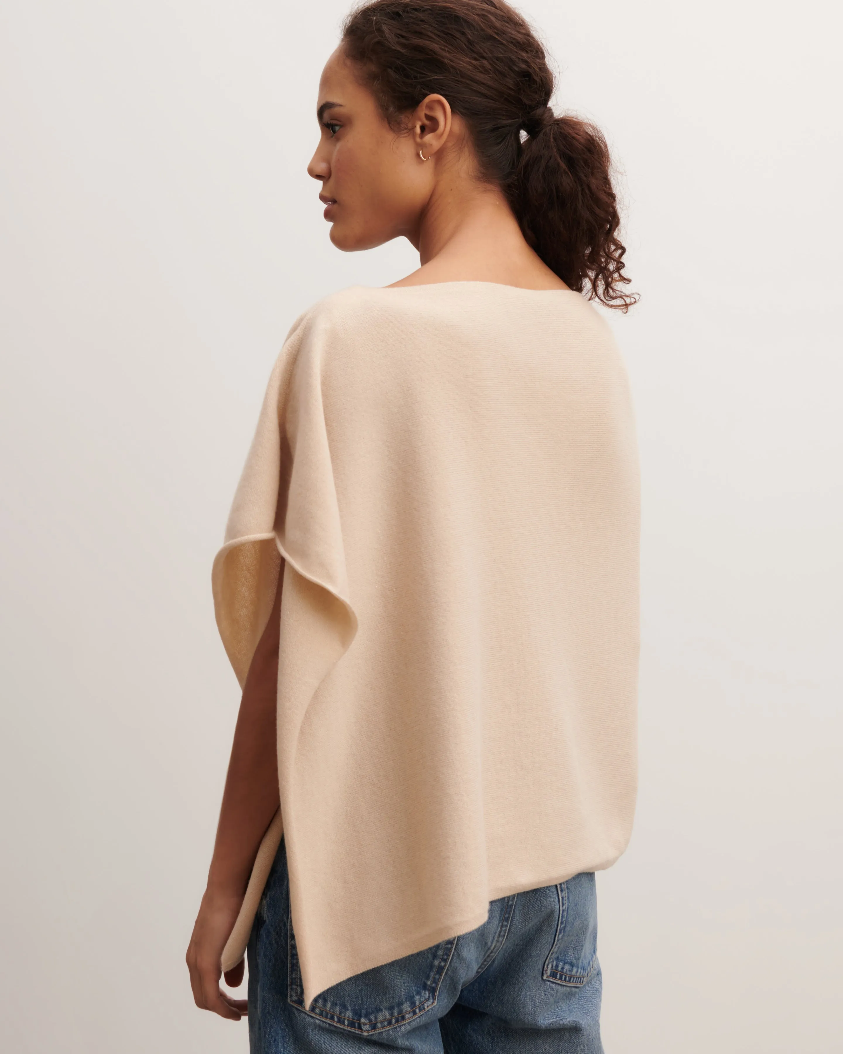 Short poncho Eric Bompard