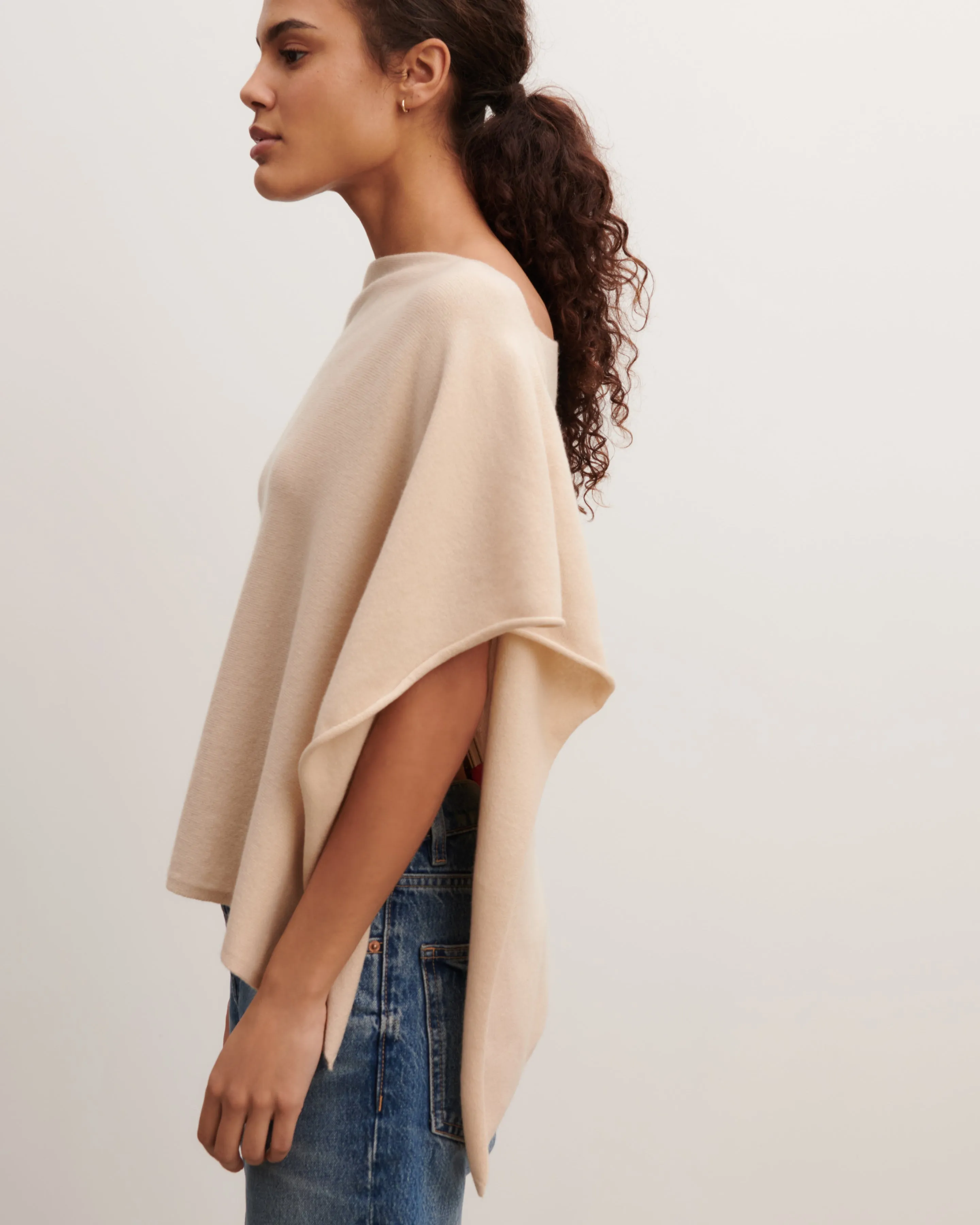 Short poncho Eric Bompard