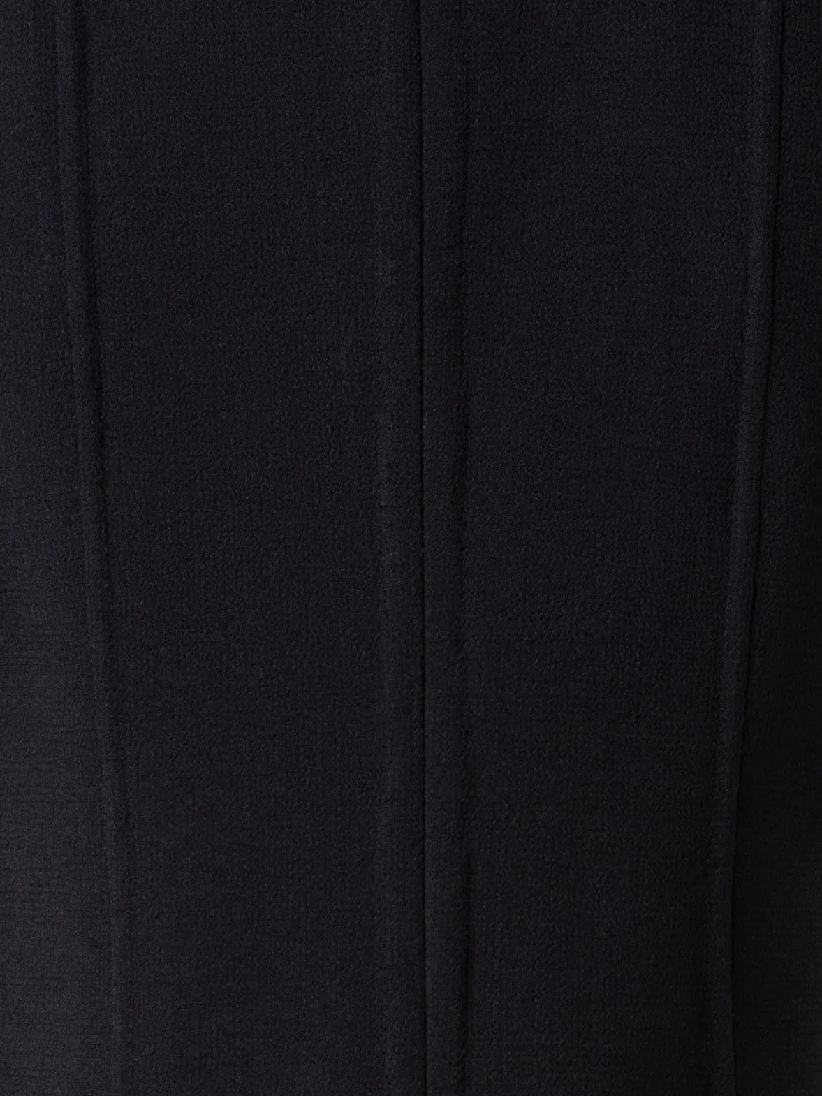 Short Sheath Dress in Wool Crêpe Double-Face 