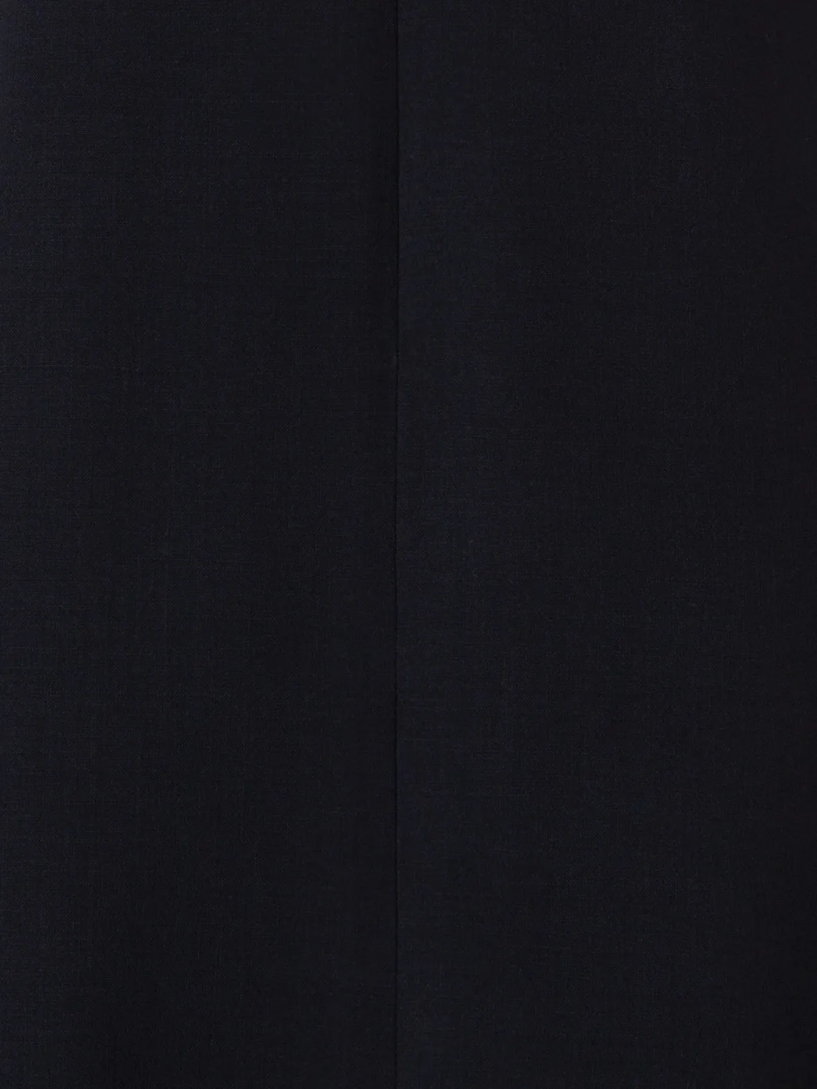 Short Tuxedo Dress in Wool Double-Face 