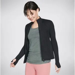 Skechers W03JA158/BLK GOFLEX MESH Womens Jacket Black