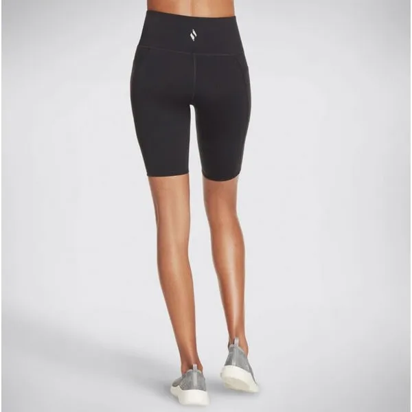 Skechers W3SH53/BLK GOFLEX HW 10" BIKE Womens Shorts Black