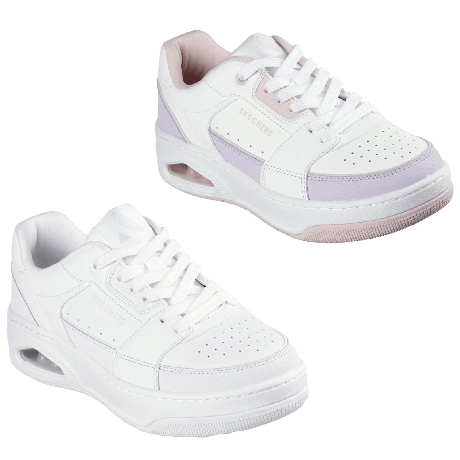 Skechers Womens Uno Court - Courted Style Trainers
