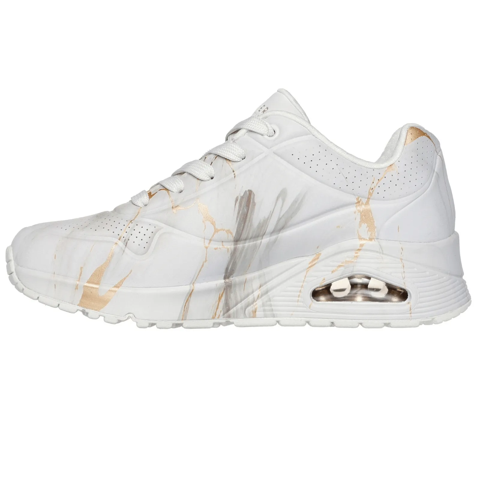 Skechers Womens Uno - Marbel Marvel Trainers