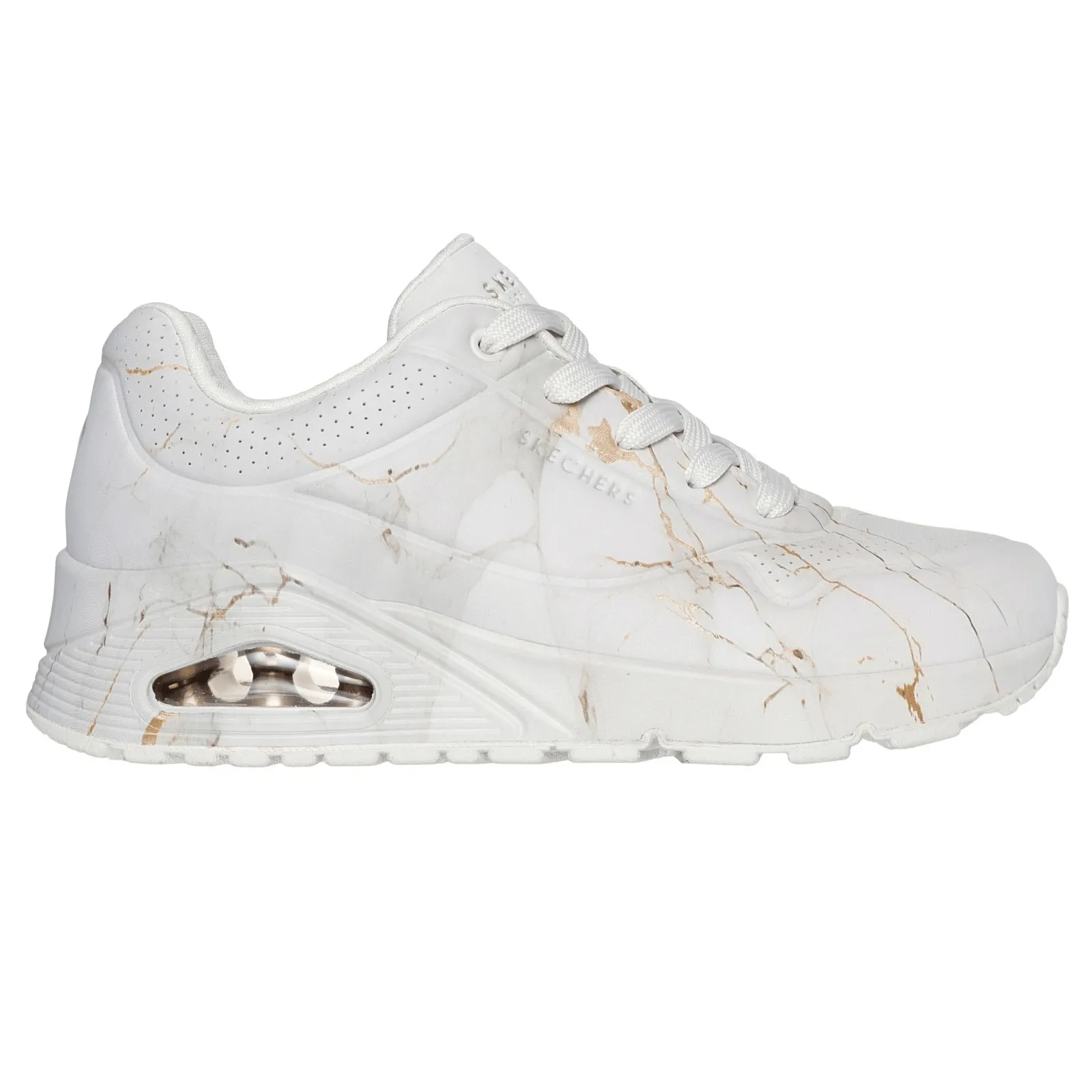 Skechers Womens Uno - Marbel Marvel Trainers