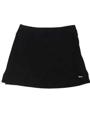 Slazenger Black 15" Pull-on Golf Skort Size M