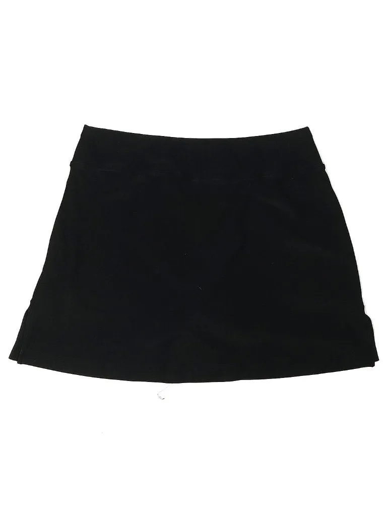 Slazenger Black 15" Pull-on Golf Skort Size M