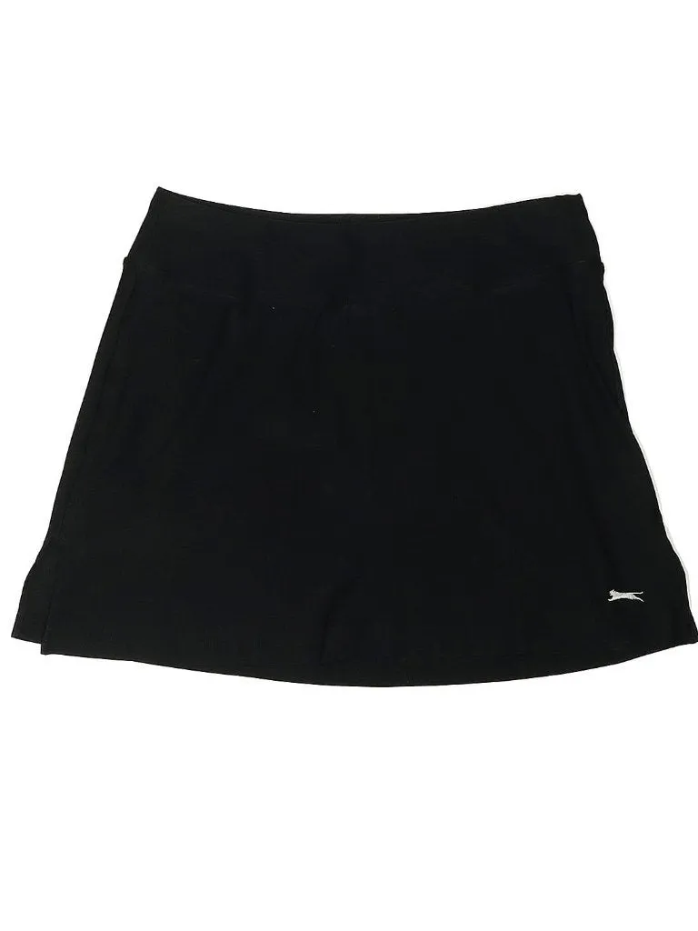 Slazenger Black 15" Pull-on Golf Skort Size M