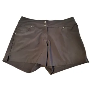 Slazenger Black Shorts Size 8