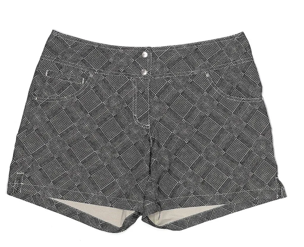 Slazenger Women's Black & White Plaid Golf Shorts Size 6