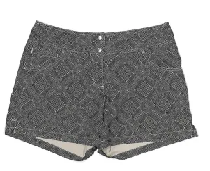 Slazenger Women's Black & White Plaid Golf Shorts Size 6