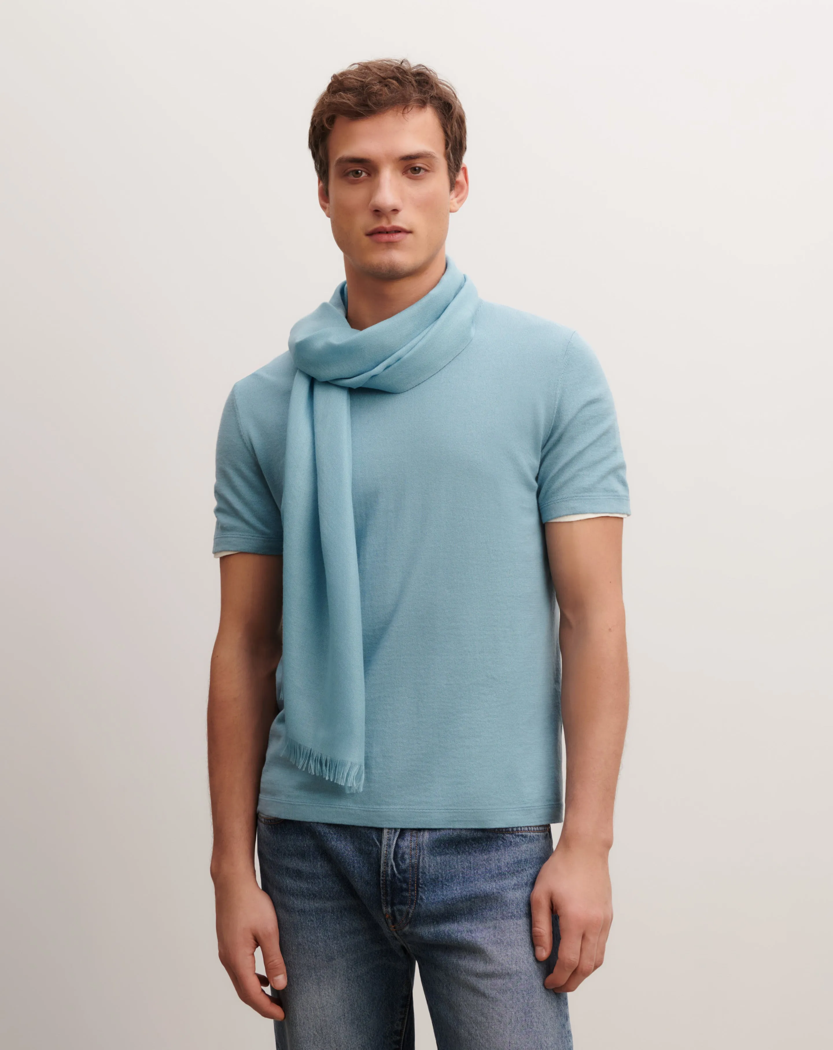 Small voile stole Eric Bompard