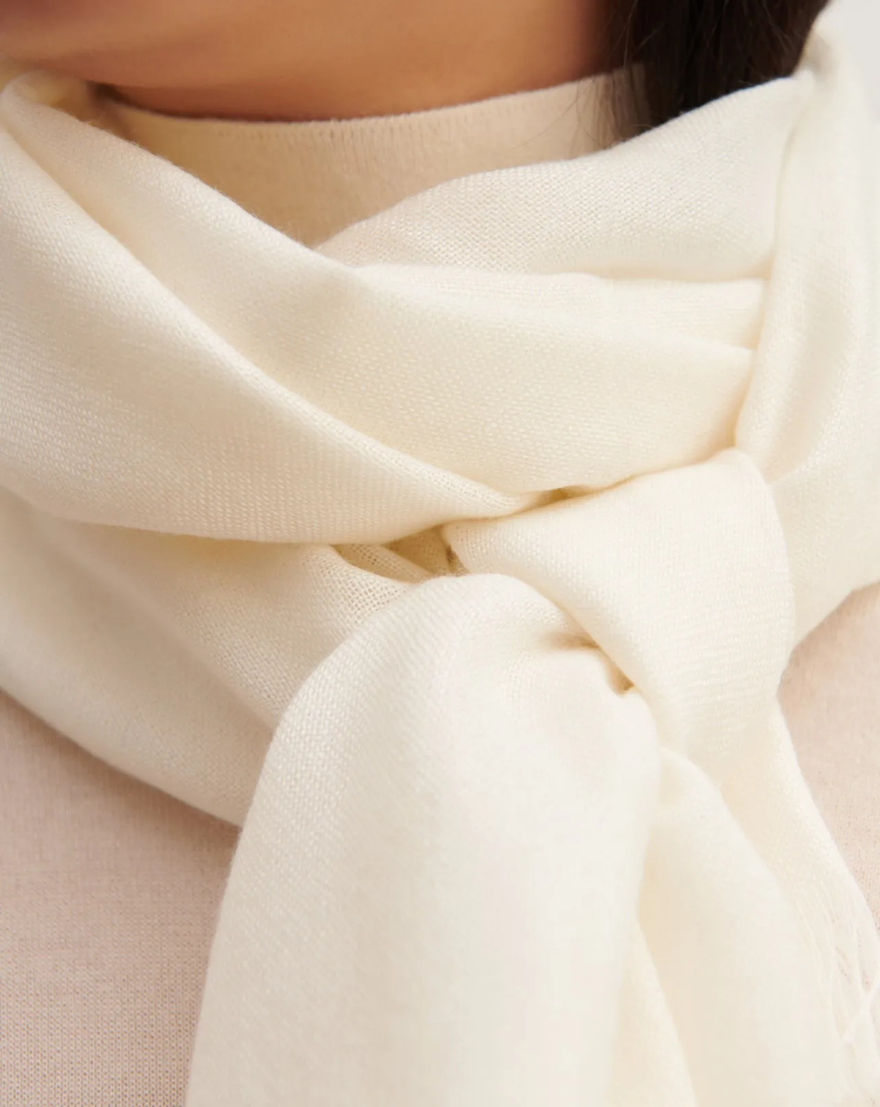 Small voile stole Eric Bompard