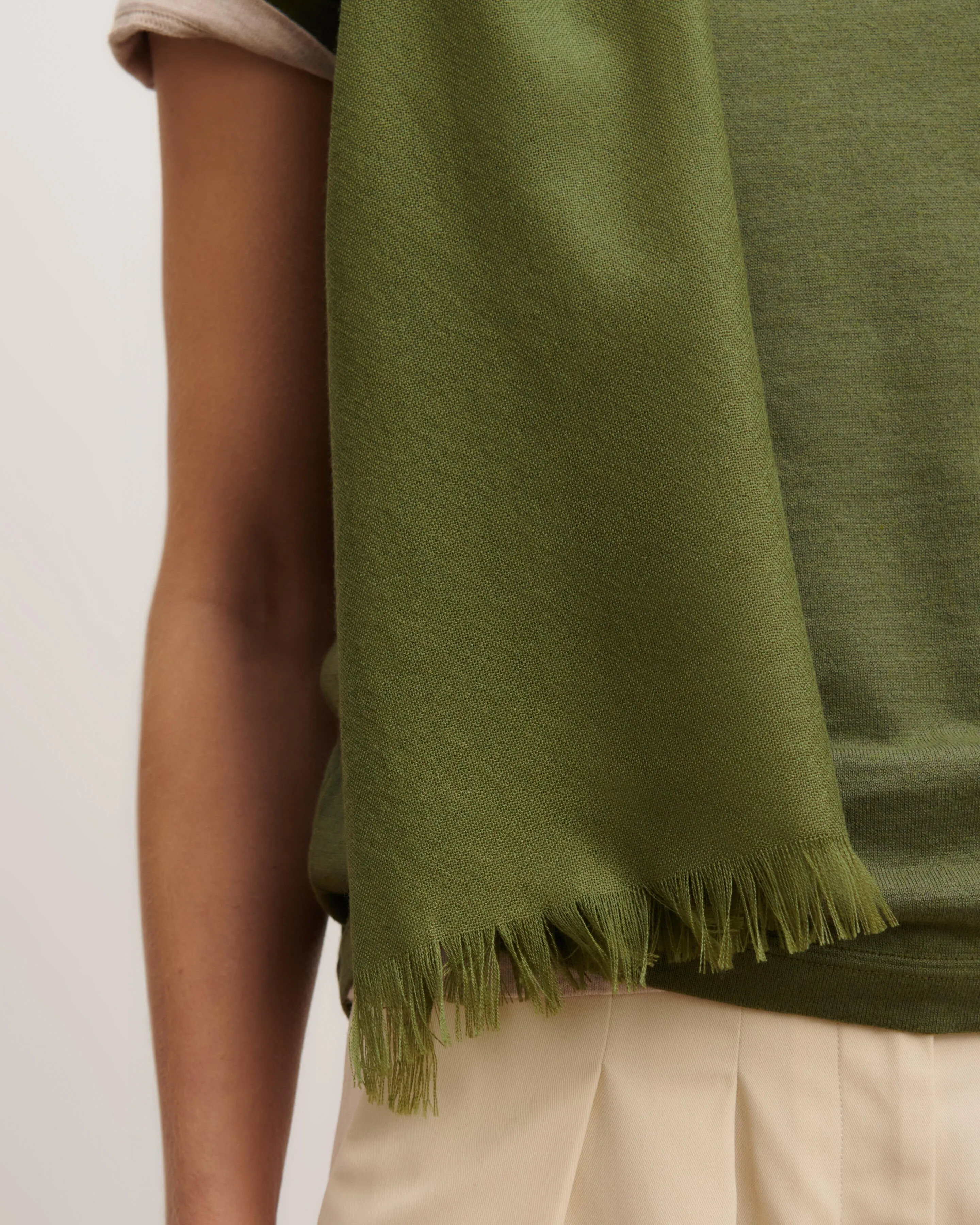 Small voile stole Eric Bompard