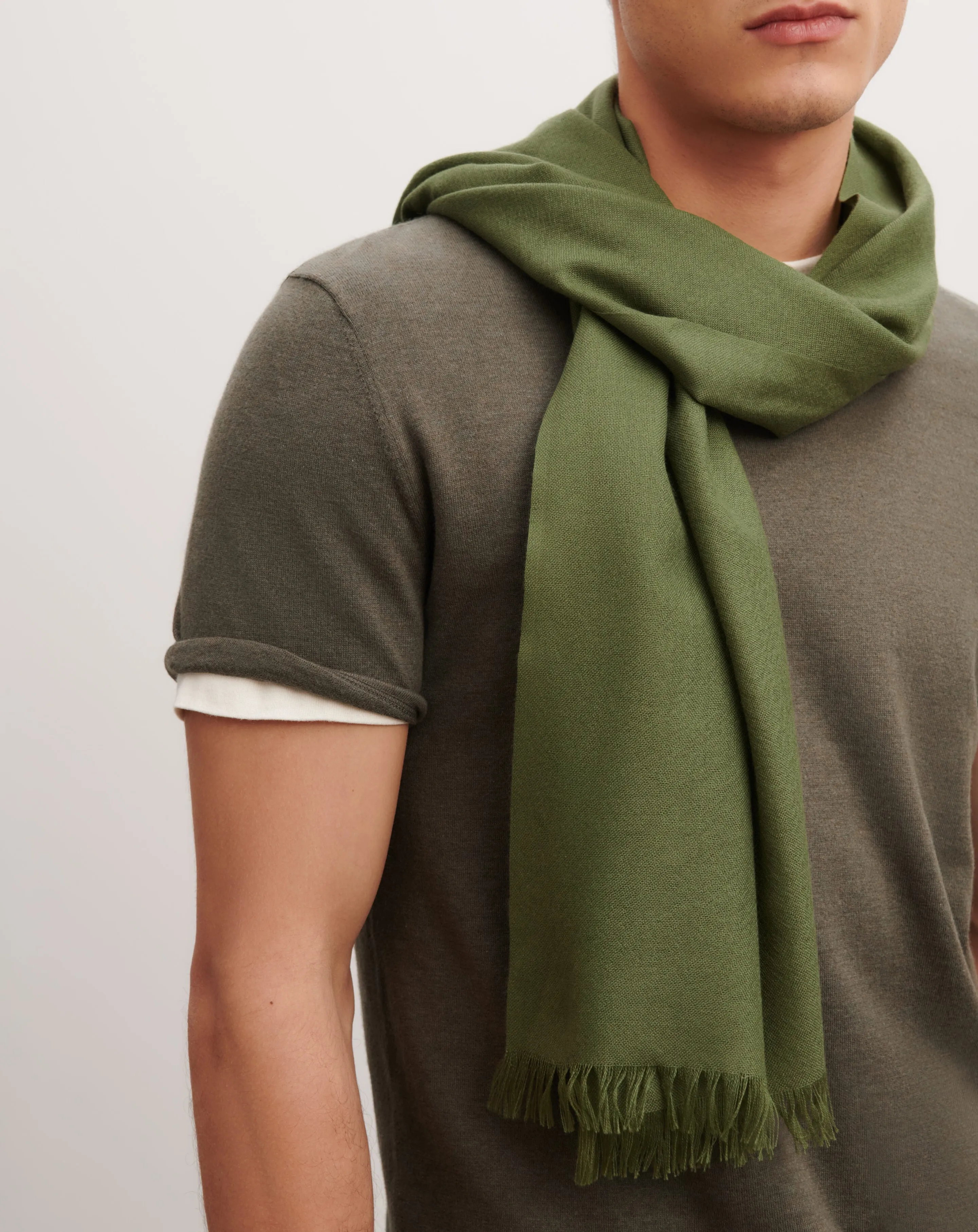 Small voile stole Eric Bompard