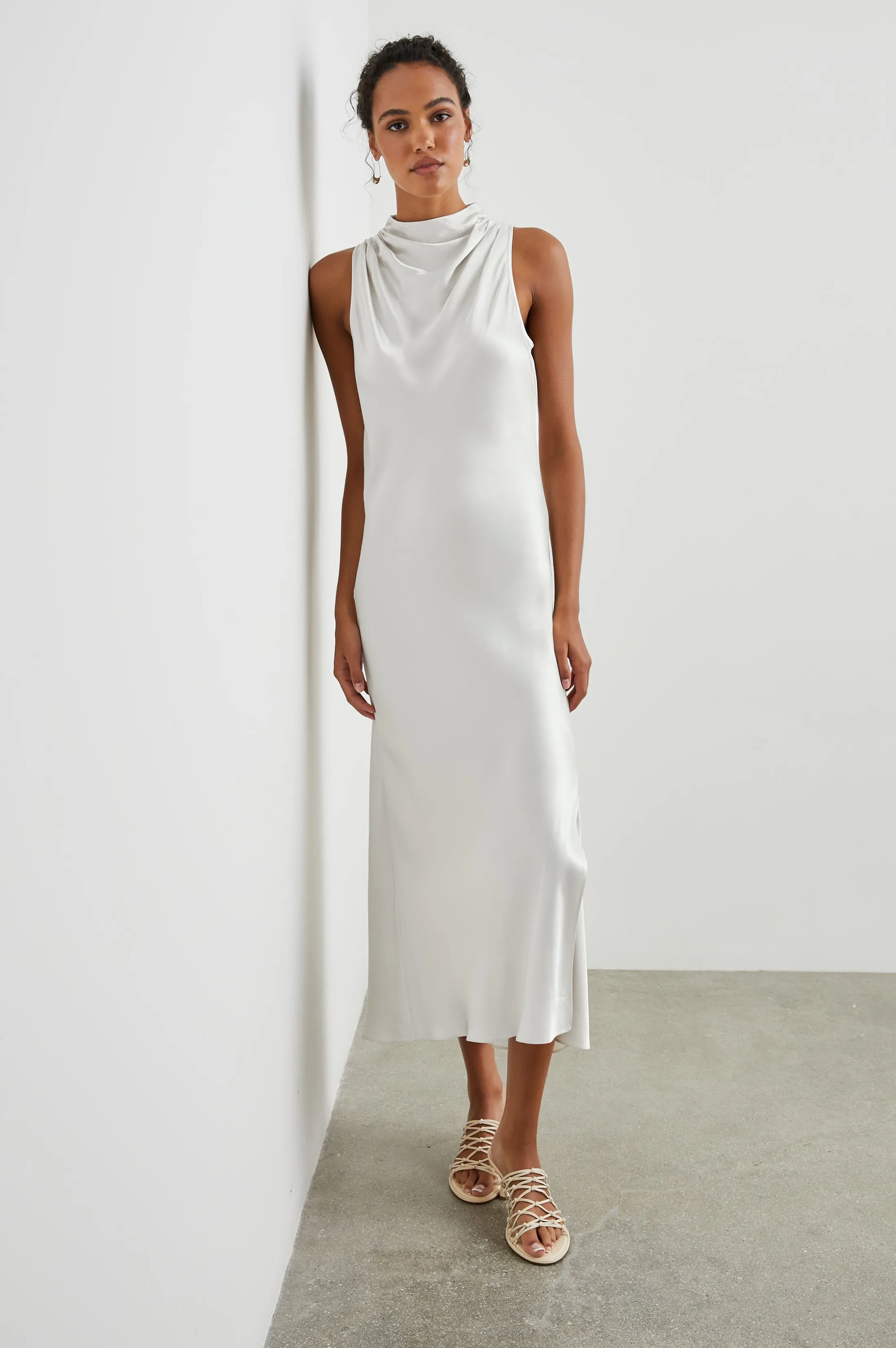 SOLANA DRESS - IVORY Rails