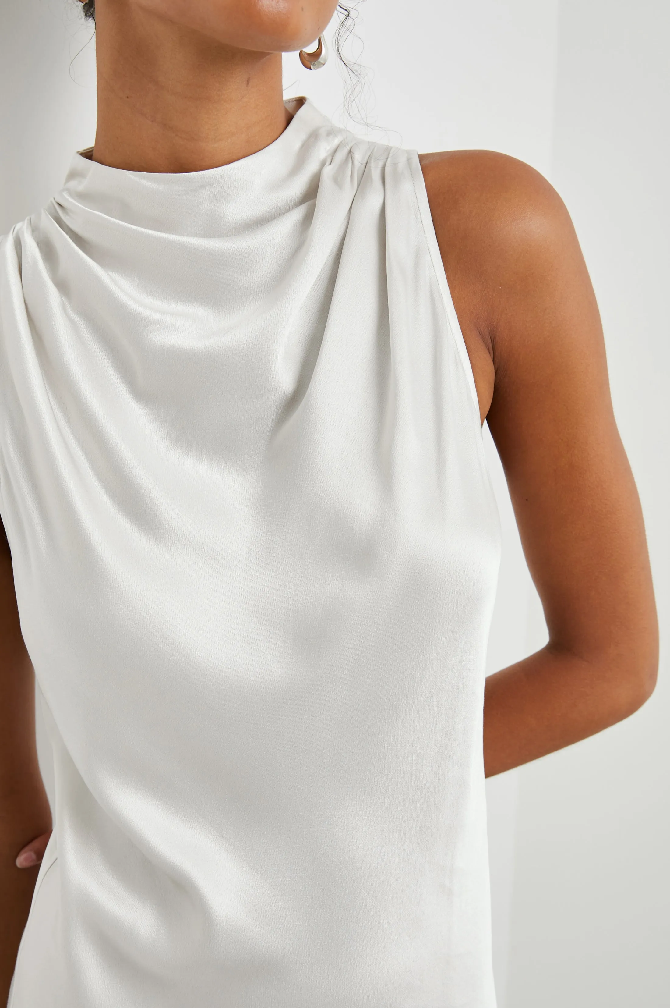 SOLANA DRESS - IVORY Rails