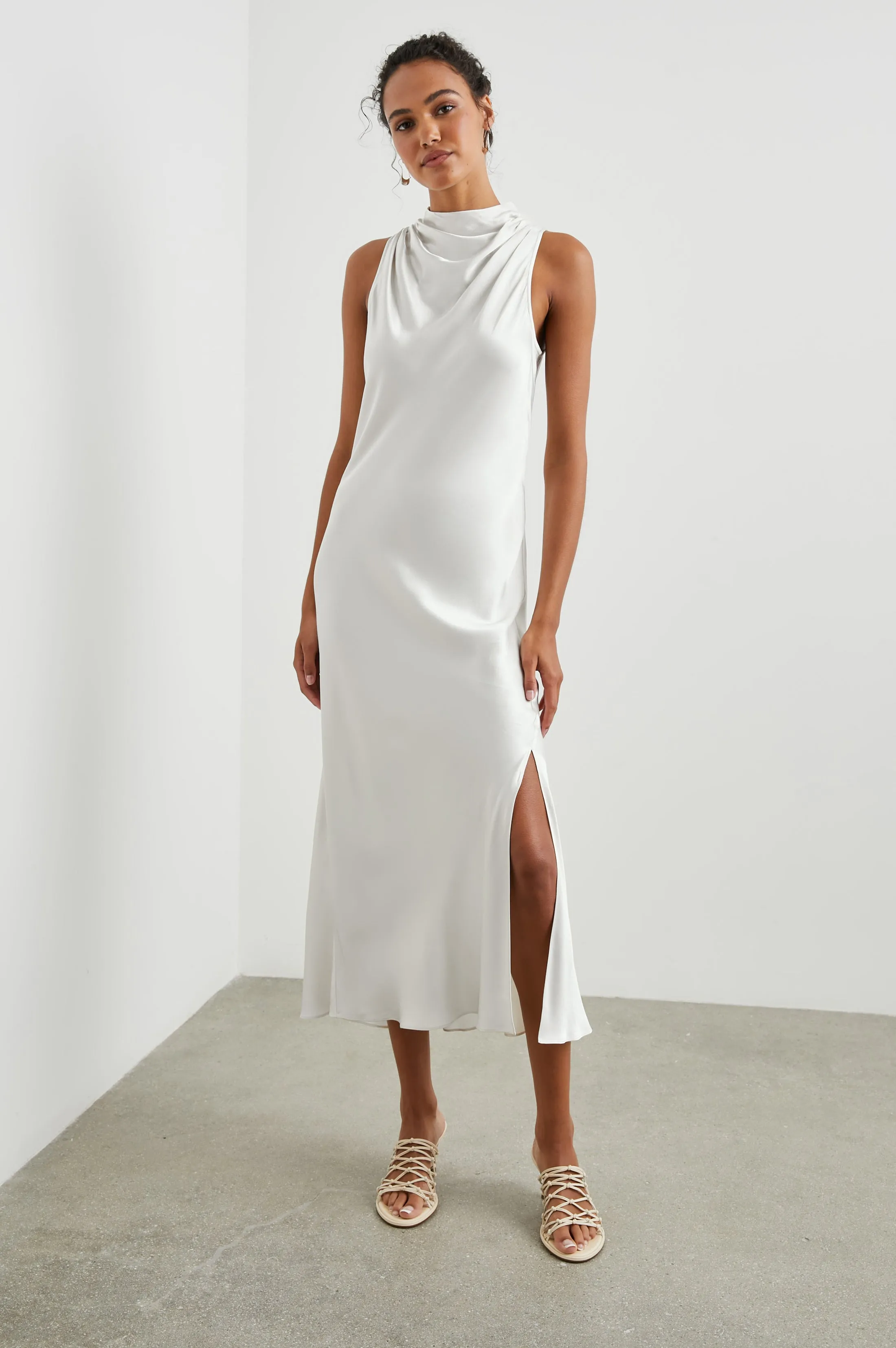 SOLANA DRESS - IVORY Rails