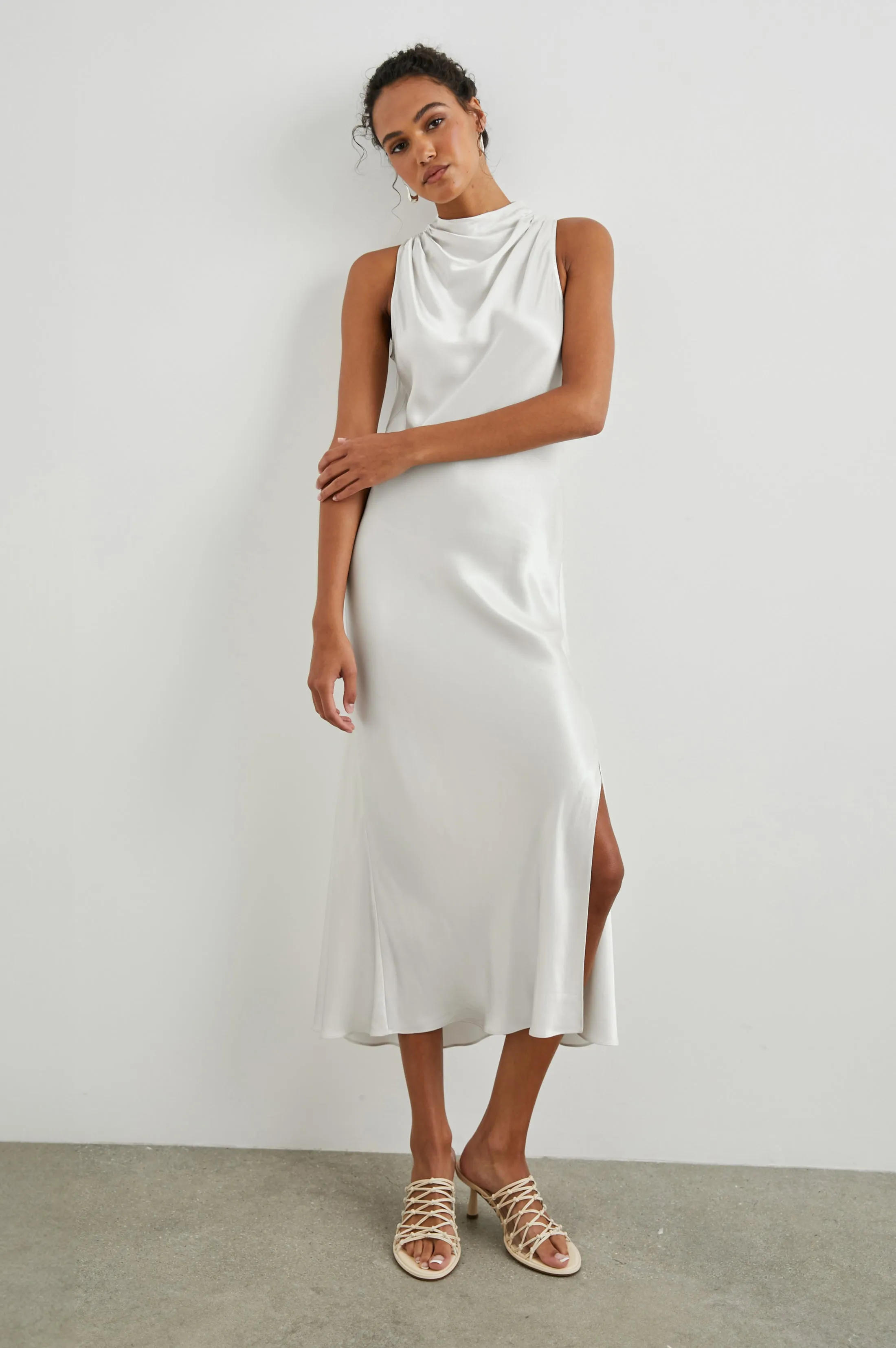 SOLANA DRESS - IVORY Rails