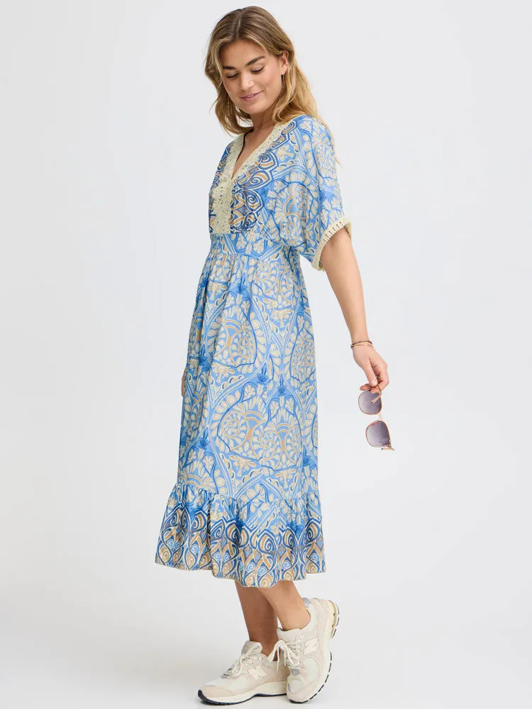 Sorbet SbKathy Dress Cerulean