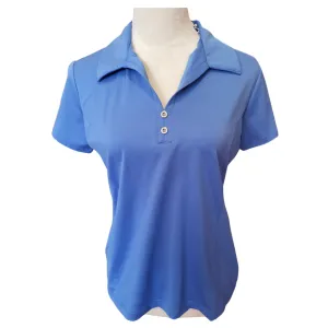 Sport Haley Cornflower Blue V-neck Golf Top Size M