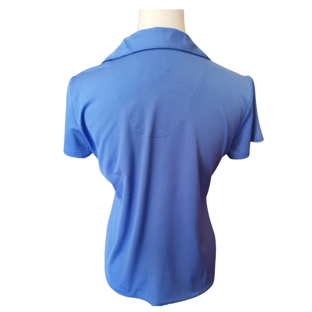 Sport Haley Cornflower Blue V-neck Golf Top Size M
