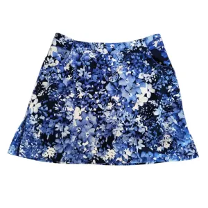 Sport Haley Navy Floral Sun Bleach Print Women's Golf Skort Size 8