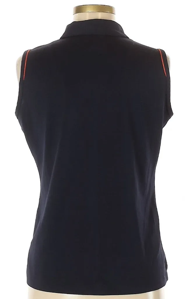 Sport Haley Navy Zip Polo