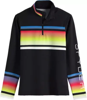 Spyder Multicolored Ombre 1/4 Zip Pullover Size L MSP $29.99
