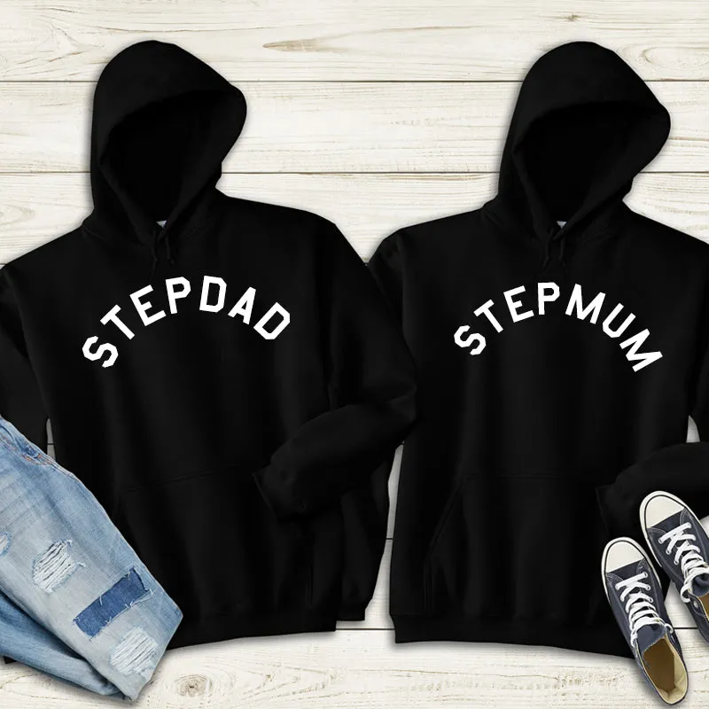 Stepmum & Stepdad Matching Hoodies (MRK X)