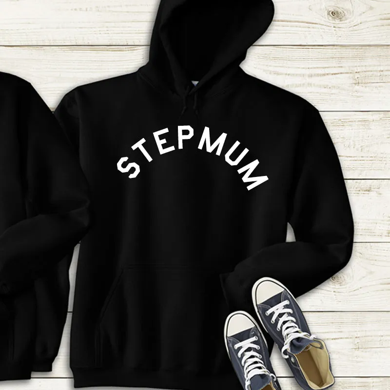 Stepmum, Stepdad & Stepkid Matching Hoodies (MRK X)