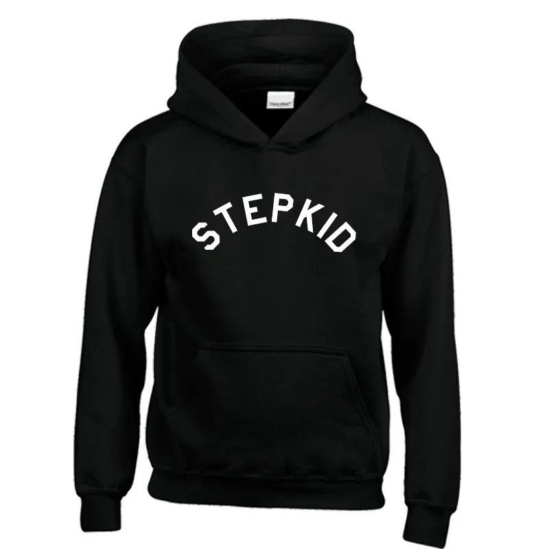 Stepmum, Stepdad & Stepkid Matching Hoodies (MRK X)